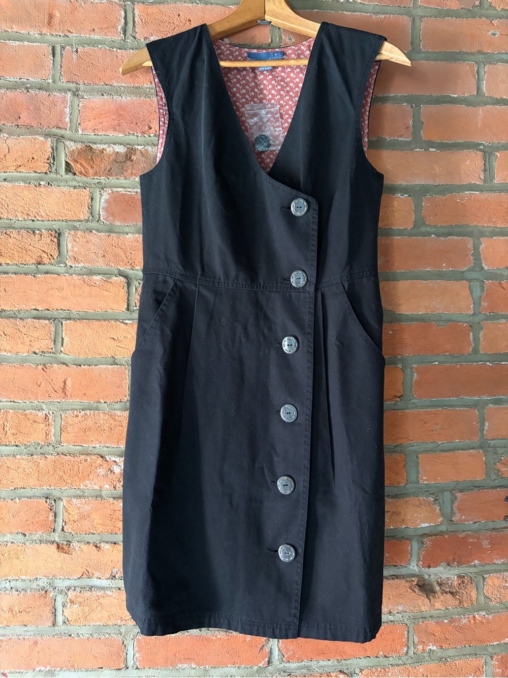 { Anthropologie } Lil “Off the Beat” black Jumper Dress, size 4